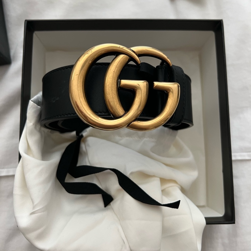 Like new Black Gucci Belt